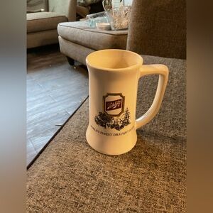 Vintage Schlitz Beer Stein 6” tall
